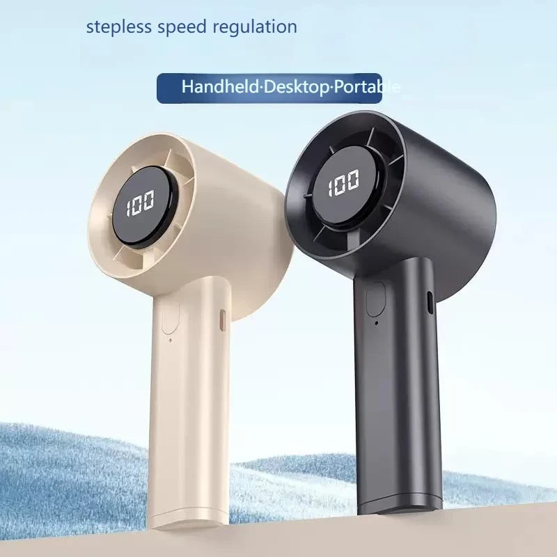 Mini Handheld Fan LED