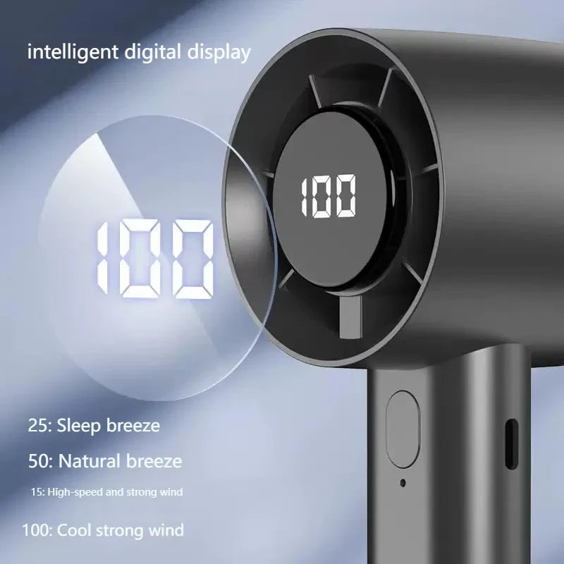 Mini Handheld Fan LED